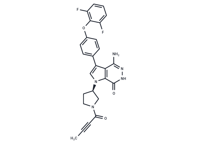 化合物 Edralbrutinib,Edralbrutinib