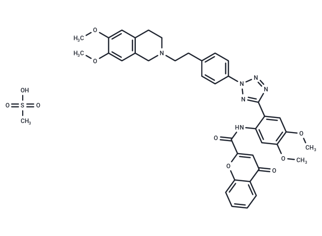 化合物 Encequidar mesylate,Encequidar mesylate