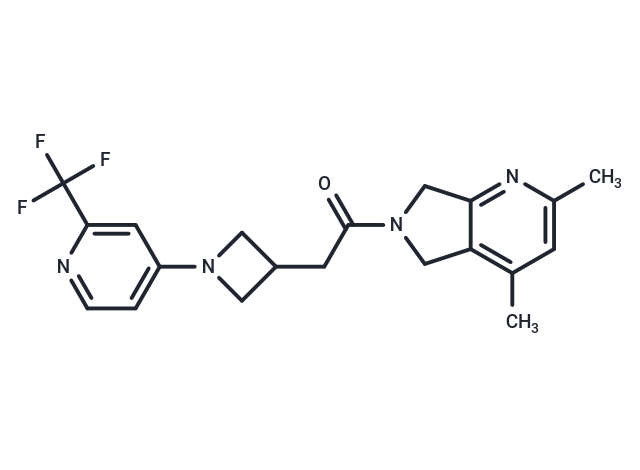 化合物 Emraclidine,Emraclidine