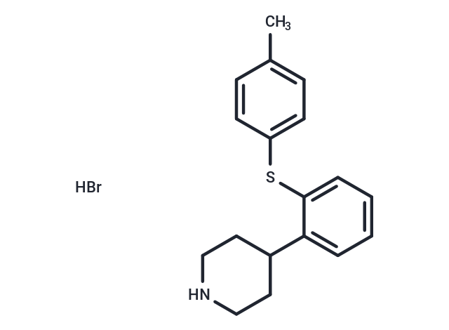 特硫西汀鹽酸鹽,Tedatioxetine hydrobromide