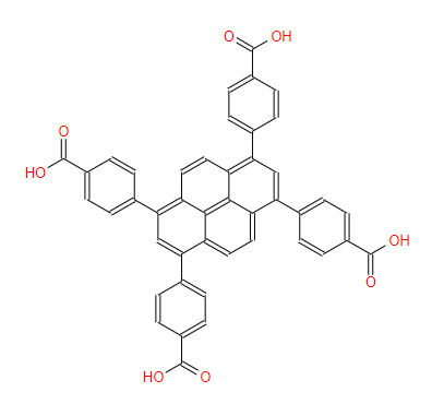 1,3,6,8-四(4-羧基苯)芘,4,4',4'',4'''-(1,3,6,8-Pyrenetetrayl)tetrabenzoic acid