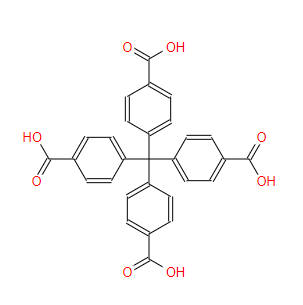 四(4-羧基苯基)甲烷,4-[tris(4-carboxyphenyl)methyl]benzoic acid