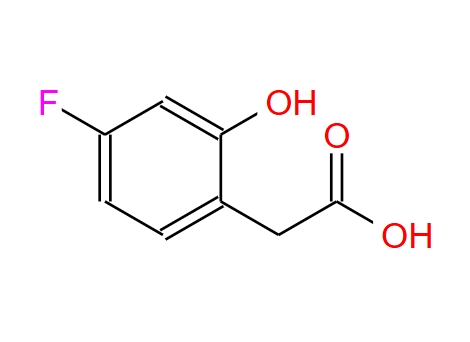 4-氟-2-羥基苯乙酸,4-fluoro-2-hydroxyphenylacetic acid