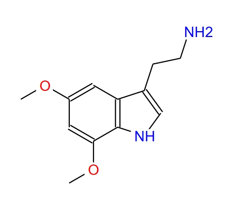 2-(5,7-二甲氧基吲哚-3-基)-乙胺,2-(5,7-dimethoxy-indol-3-yl)-ethylamine