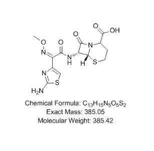 頭孢唑肟雙鍵還原后內(nèi)酰胺開環(huán)雜質(zhì),Impurities of cyclic opening of lactam after double bond reduction of cefazolin