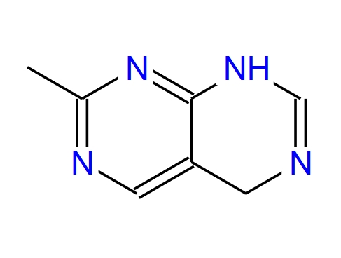 7-甲基-1,4-二氫嘧啶并[4,5-D]嘧啶,Pyrimido[4,5-d]pyrimidine, 1,5-dihydro-2-methyl- (6CI,8CI,9CI)