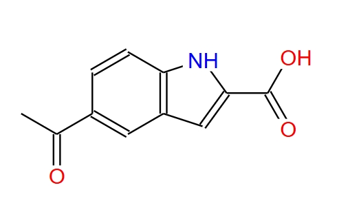 5-乙酰-1H-2-吲哚甲酸,5-Acetyl-1h-indole-2-carboxylic acid