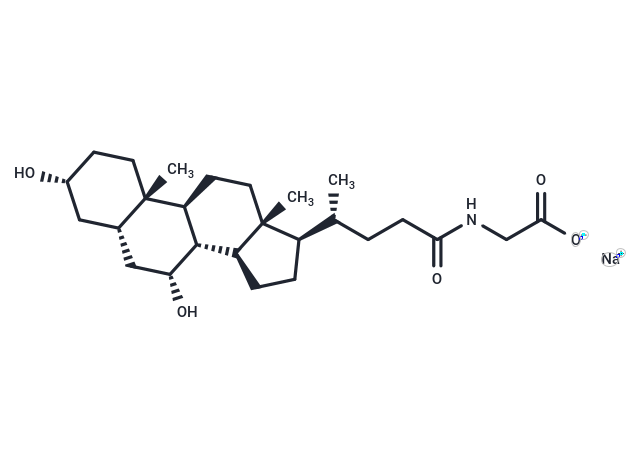 甘氨鵝脫氧膽酸鈉,Glycochenodeoxycholic acid sodium salt