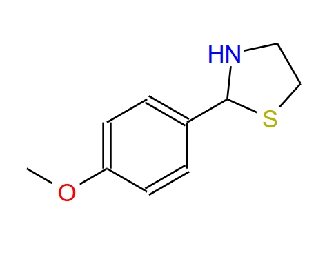 2-(4-甲氧基苯基)噻唑烷,2-(4-Methoxyphenyl)thiazolidine