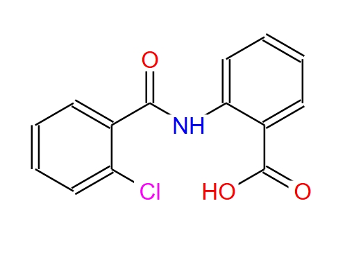 2-(2-氯苯甲酰氨基)苯甲酸,2-[(2-chlorobenzoyl)amino]benzoic acid