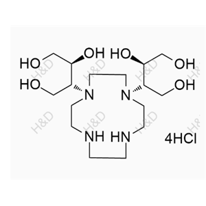 釓布醇雜質(zhì)2,(2R,3S)-3-(4-((2R,3S)-1,3,4-trihydroxybutan-2-yl)-1,4,7,10-tetraazacyclododecan-1-yl)butane-1,2,4-triol hydrochloride