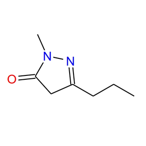 1-甲基-3-正-丙基-2-吡唑啉-5-酮,1-Methyl-3-propyl-4,5-dihydro-1H-pyrazol-5-one