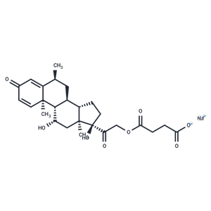 甲強(qiáng)龍琥珀酸鈉,6α-Methylprednisolone 21-hemisuccinate sodium salt