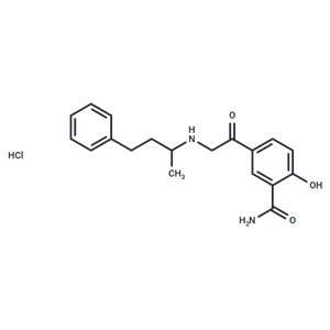 化合物 Labetalone hydrochloride,Labetalone hydrochloride