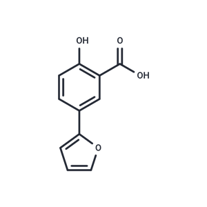 5-(2-呋喃基)-2-羥基苯甲酸,5-(2-Furyl)-2-hydroxybenzoic acid