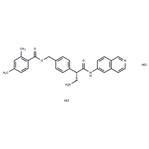 化合物 Netarsudil Dihydrochloride,Netarsudil Dihydrochloride