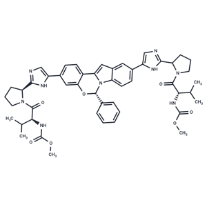 化合物 Elbasvir|T4544|TargetMol