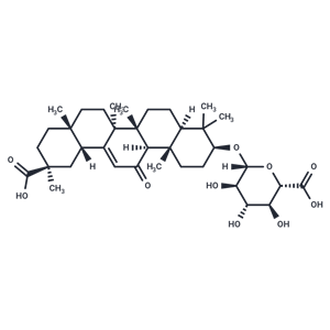 單葡萄糖醛酸甘草次酸,Glycyrrhetic acid 3-O-β-D-glucuronide