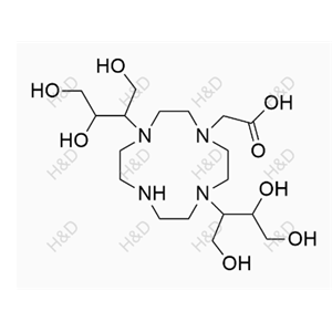 釓布醇雜質(zhì)22,2-(4,10-bis(1,3,4-trihydroxybutan-2-yl)-1,4,7,10-tetraazacyclododecan-1-yl)acetic acid