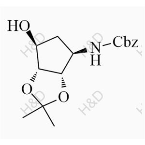 替格瑞洛雜質(zhì)26,benzyl ((3aS,4R,6S,6aR)-6-hydroxy-2,2-dimethyltetrahydro-3aH-cyclopenta[d][1,3]dioxol-4-yl)carbamate