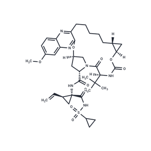 化合物 Grazoprevir|T4547|TargetMol