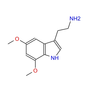 2-(5,7-二甲氧基吲哚-3-基)-乙胺