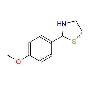 2-(4-甲氧基苯基)噻唑烷