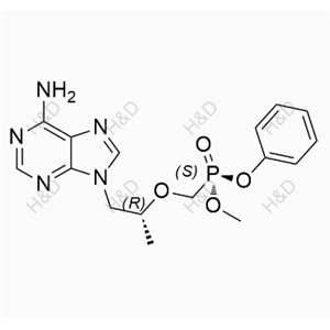 替諾福韋雜質(zhì)72,(S)-methyl phenyl ((((R)-1-(6-amino-9H-purin-9-yl)propan-2-yl)oxy)methyl)phosphonate