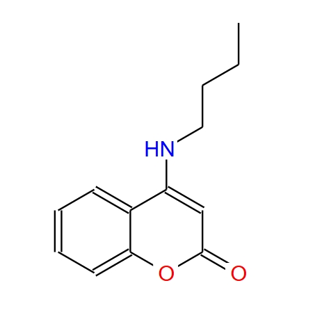 4-正丁氨基-苯并吡喃-2-酮,4-Butylamino-chromen-2-one