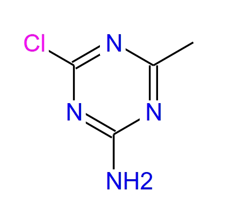 4-氯-6-甲基-1,3,5-三嗪-2-胺,4-Chloro-6-methyl-1,3,5-triazin-2-amine