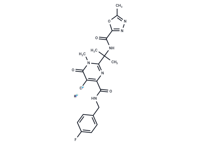 雷特格韋鉀鹽,Raltegravir potassium