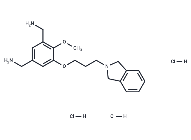 化合物 MS31 trihydrochloride,MS31 trihydrochloride (2366264-12-0 free base)