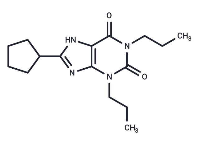 1,3-二丙基-8-環(huán)戊基黃嘌呤,DPCPX