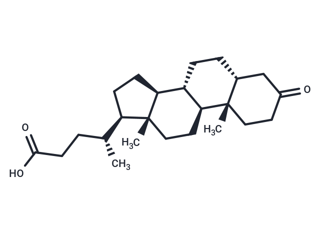 3-氧代-5β-膽烷酸,3-Oxo-5β-cholanoic acid