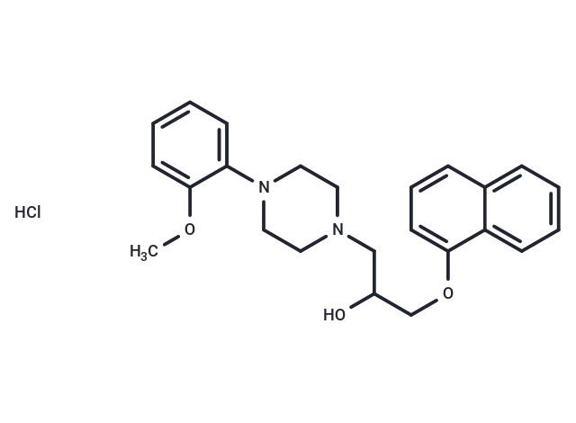 萘哌地爾鹽酸鹽,Naftopidil hydrochloride