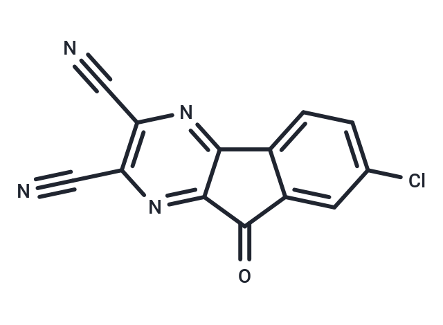 7-氯-9-氧代-9H-茚并[1,2-B]吡嗪-2,3-二甲腈,HBX 41108