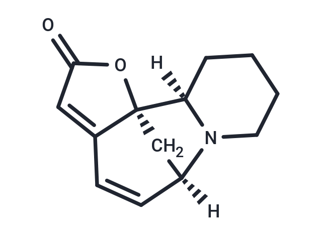 別一葉萩堿,(+)-Viroallosecurinine