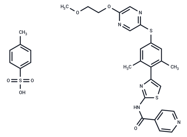 化合物 T-1101 tosylate,T-1101 tosylate