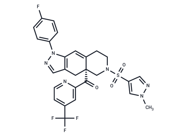 化合物 Relacorilant,Relacorilant