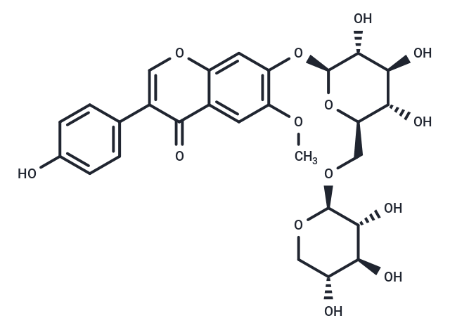 6”-O-木糖黃豆黃苷,6''-O-xylosyl-glycitin