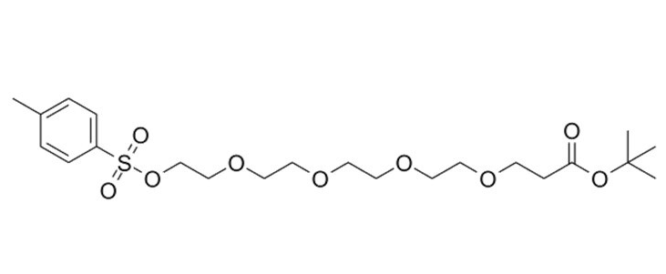 對甲苯磺酸酯-五聚乙二醇-丙酸叔丁酯,Tos-PEG5-t-butyl ester