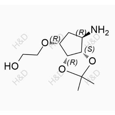 替格瑞洛雜質(zhì)94,N-((1R,2S)-2-(3,4-difluorophenyl)cyclopropyl)-N-(3-((1R,2S,3S,4S)-2,3-dihydroxy-4-(2-hydroxyethoxy)cyclopentyl)-5-(propylthio)-3H-[1,2,3]triazolo[4,5-d]pyrimidin-7-yl)nitrous amide