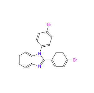 1,2-BIS(4-BROMOPHENYL)-1H-BENZO[D]IMIDAZOLE,1,2-BIS(4-BROMOPHENYL)-1H-BENZO[D]IMIDAZOLE