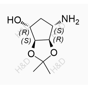 替格瑞洛雜質(zhì)115,(3aS,4R,6S,6aR)-6-amino-2,2-dimethyltetrahydro-3aH-cyclopenta[d][1,3]dioxol-4-ol