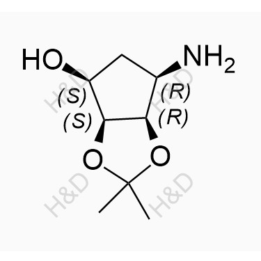 替格瑞洛雜質(zhì)116,(3aS,4S,6R,6aR)-6-amino-2,2-dimethyltetrahydro-3aH-cyclopenta[d][1,3]dioxol-4-ol