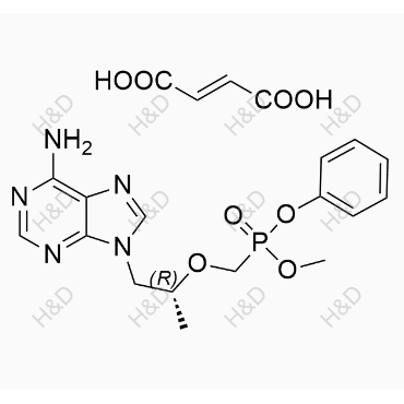 替諾福韋艾拉酚胺雜質(zhì)33,methyl phenyl ((((R)-1-(6-amino-9H-purin-9-yl)propan-2-yl)oxy)methyl)phosphonate fumarate