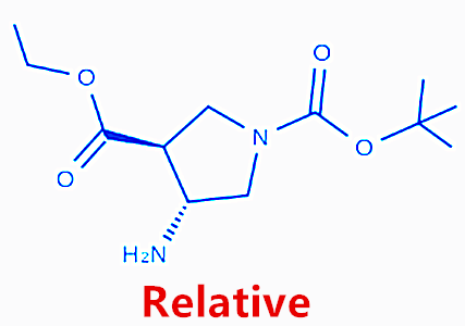 反式-4-氨基-1-N-Boc-3-吡咯烷羧酸乙酯,trans-1-tert-Butyl 3-ethyl 4-aminopyrrolidine-1,3-dicarboxylate