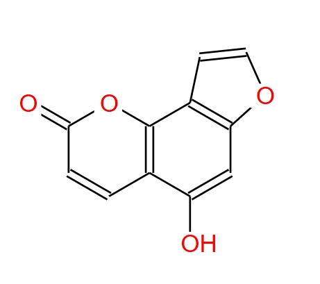 5-羥基-2H-呋喃并[2,3-H]-1-苯并吡喃-2-酮,5-hydroxy-furo[2,3-h]chromen-2-one