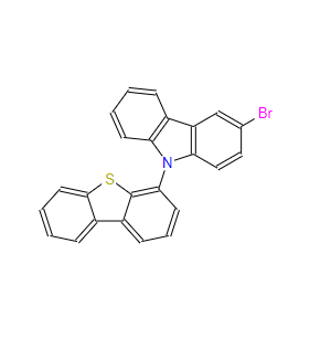 3-溴-9-二苯并噻吩-4-基-9H-咔唑,3-BroMo-9-dibenzothiophen-4-yl-9H-carbazole