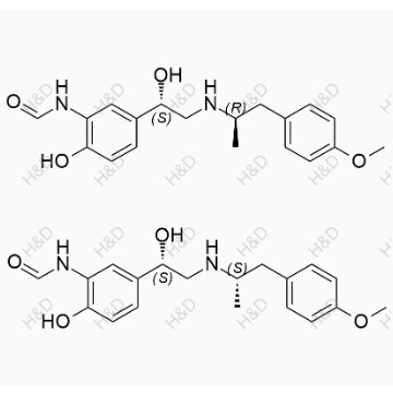 N-(2-hydroxy-5-((SR)-1-hydroxy-2-(((SS)-1-(4-methoxyphenyl)propan-2-yl)amino)ethyl)phenyl)formamide